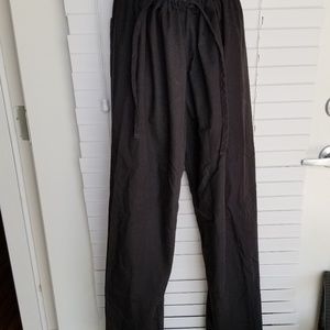 Unisex Medical Scrubs Sz Medium Black. Pants